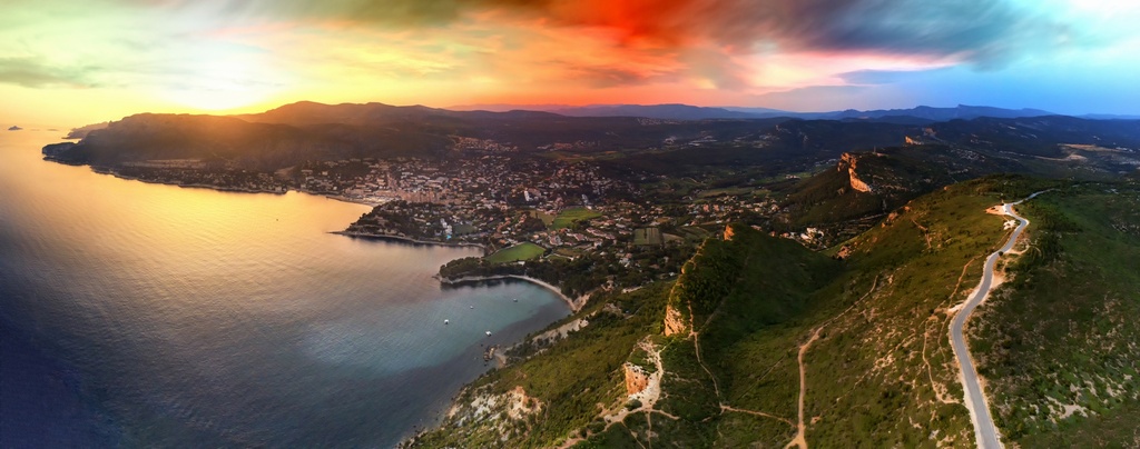 Panorama Cassis Couchant