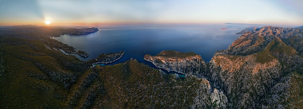 Panorama les Calanques au Levant