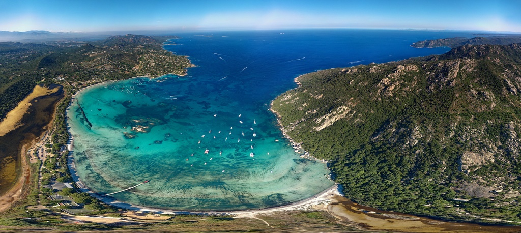 Panorama Plage Santa Giulia