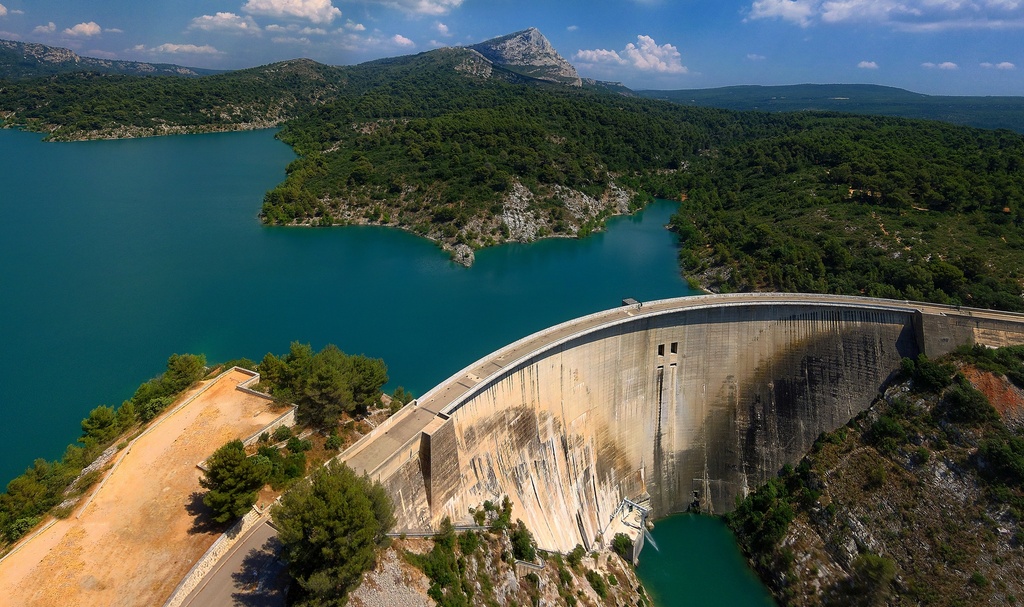 Panorama Barrage de Biron