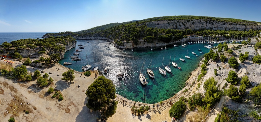 Panorama Calanques Port Miou