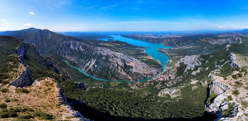 Panorama Gorges et Lac