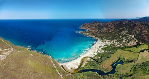 Panorama Plage L Ostriconi